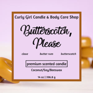BUTTERSCOTCH, PLEASE CANDLE COLLECTION - Image 2