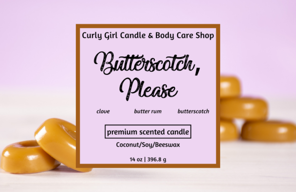 BUTTERSCOTCH, PLEASE CANDLE COLLECTION
