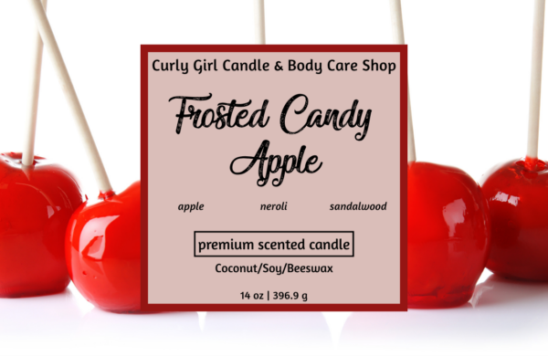 FROSTED CANDY APPLE CANDLE COLLECTION
