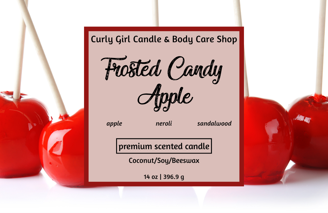 FROSTED CANDY APPLE CANDLE COLLECTION - Image 1