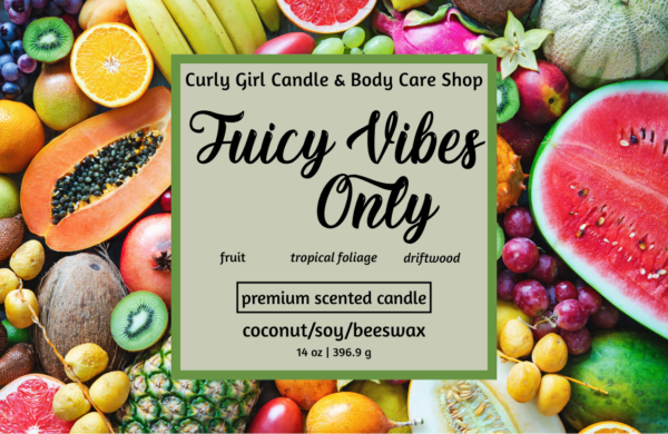 JUICY VIBES ONLY CANDLE COLLECTION