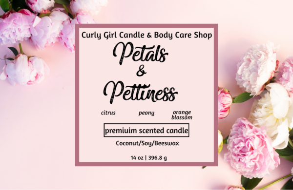 PETALS & PETTINESS CANDLE COLLECTION