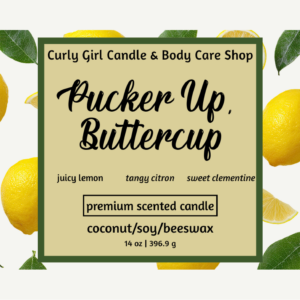 PUCKER UP, BUTTERCUP CANDLE COLLECTION - Image 1