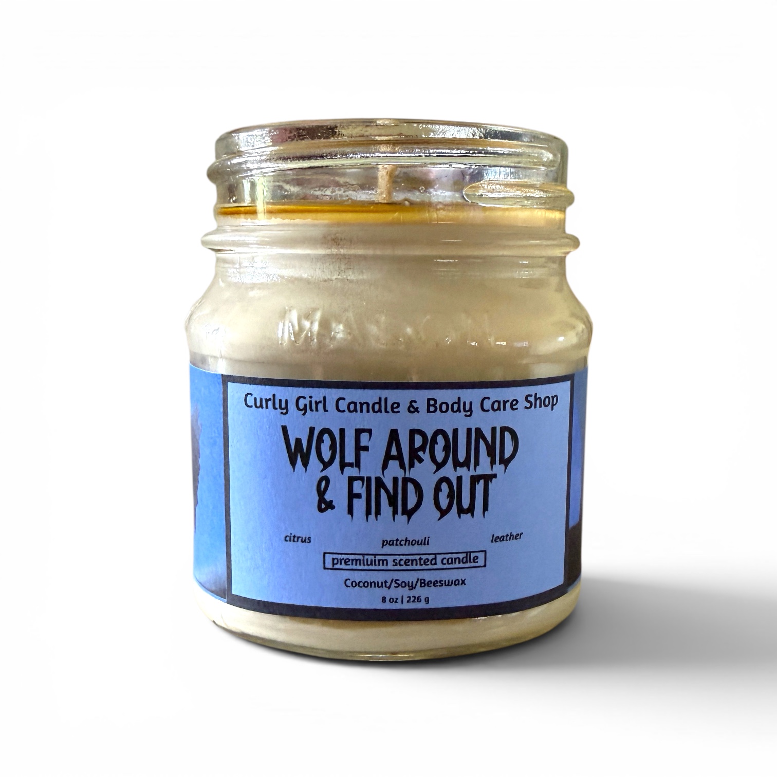 WOLF AROUND & FIND OUT CANDLE - Image 2